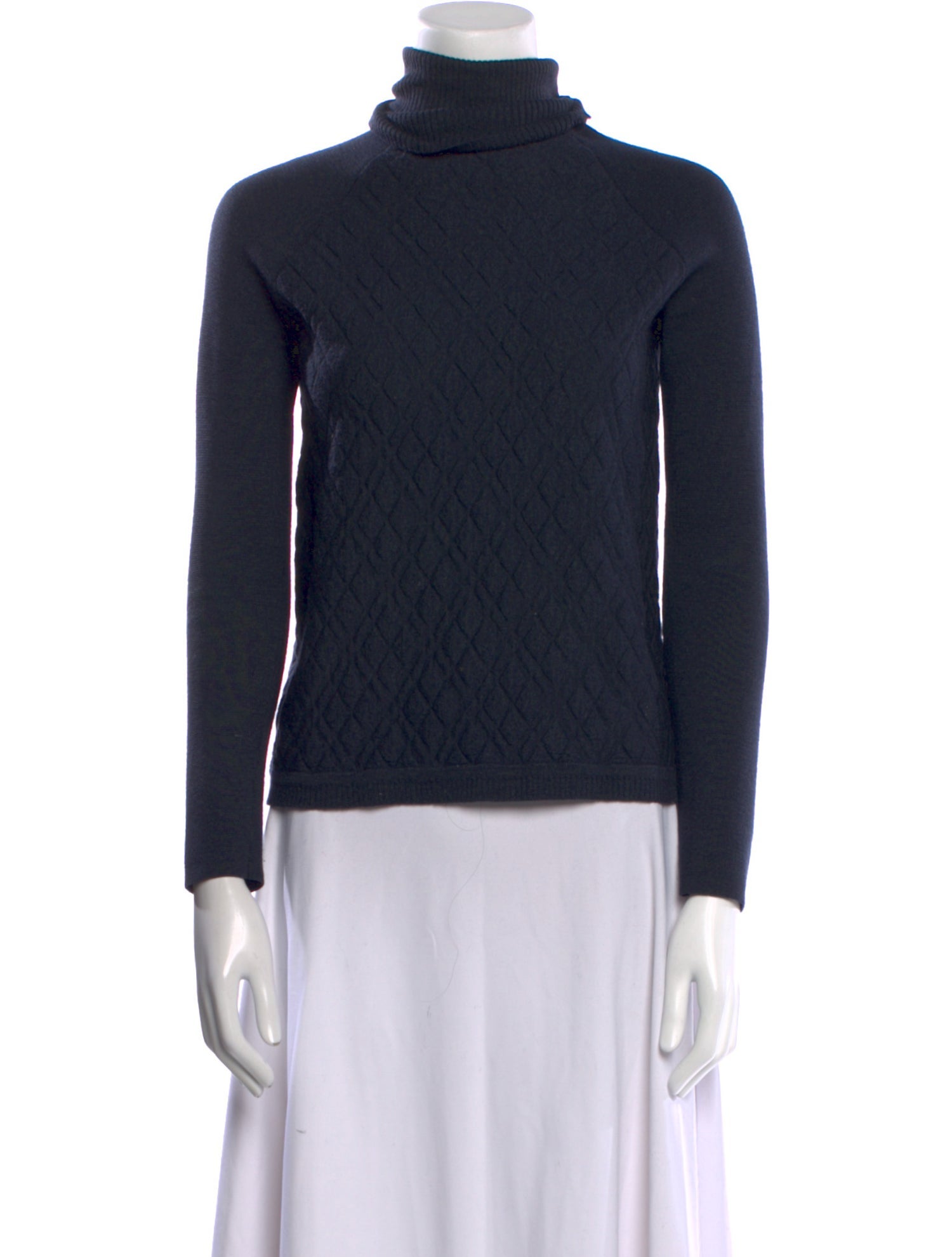 Lela Rose Wool Turtleneck Sweater