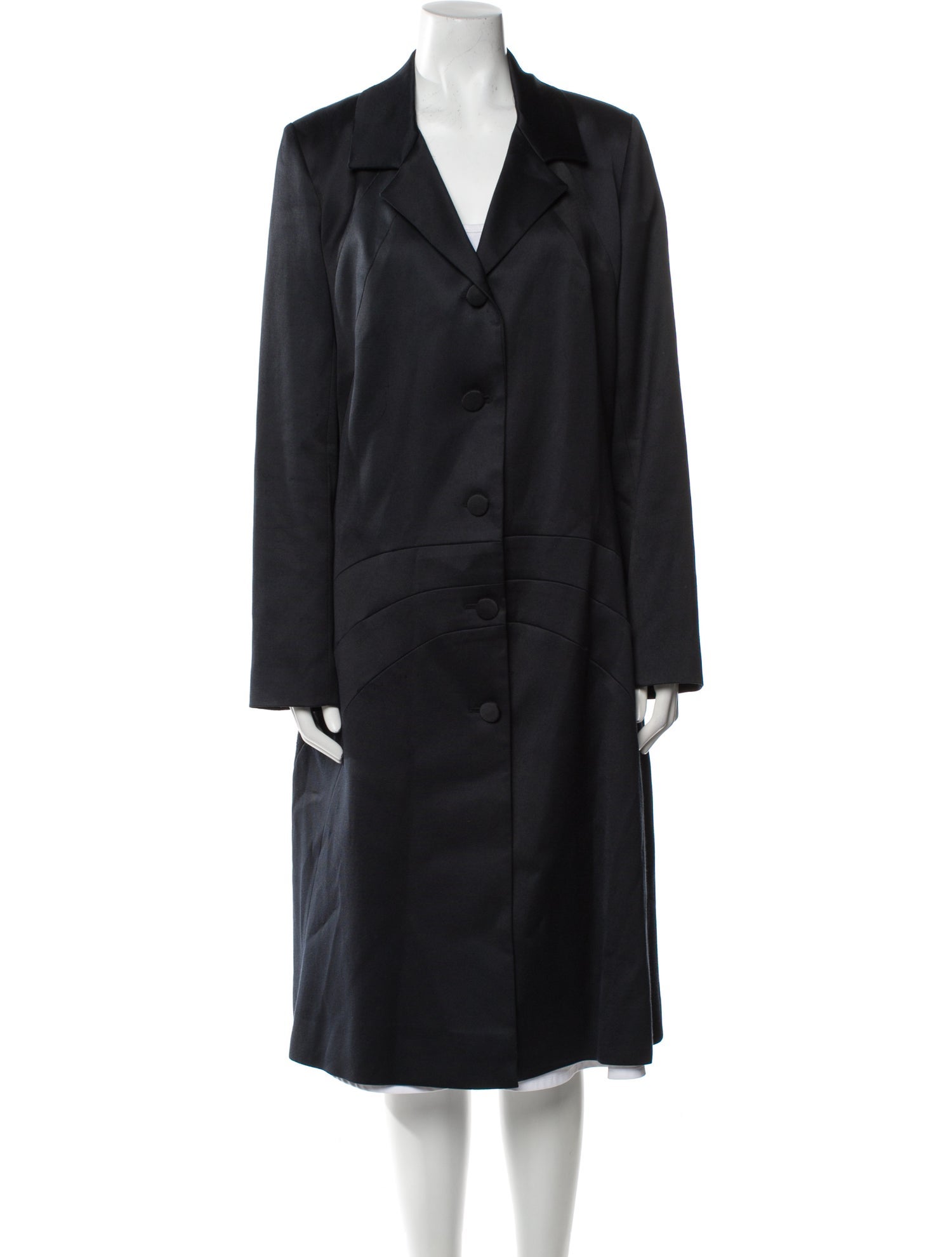 Lela Rose Wool Trench Coat