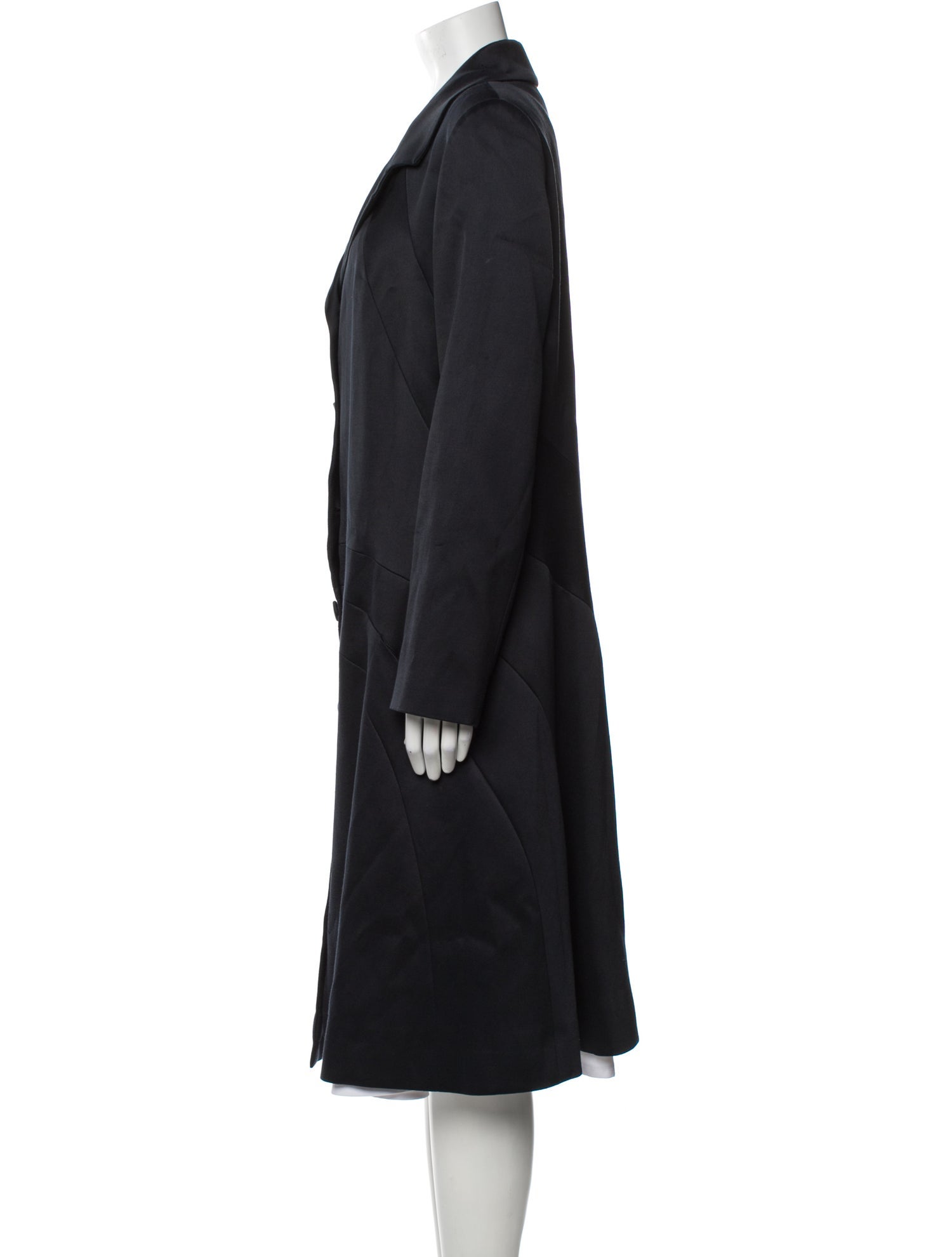 Lela Rose Wool Trench Coat