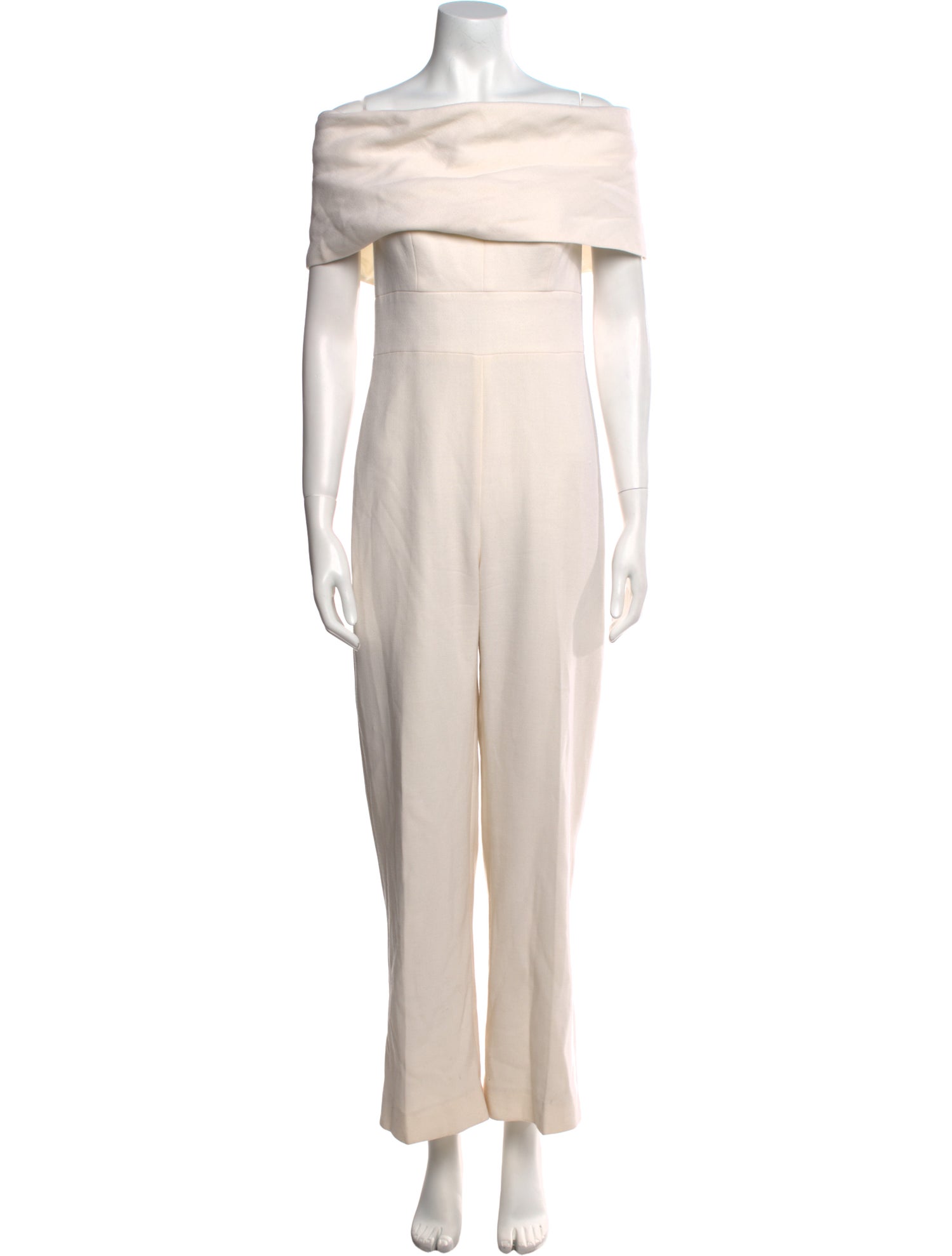 Lela Rose Off-The-Shoulder Jumpsuit