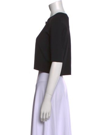 Lela Rose Crew Neck Sweater