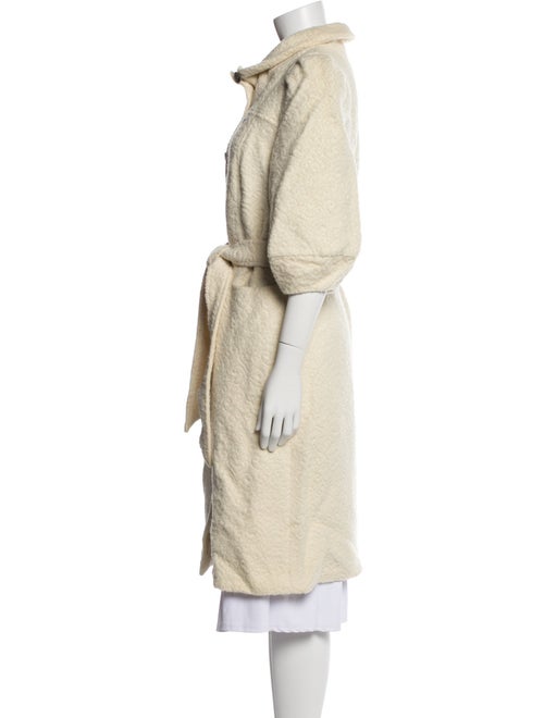 Lela Rose Llama Trench Coat