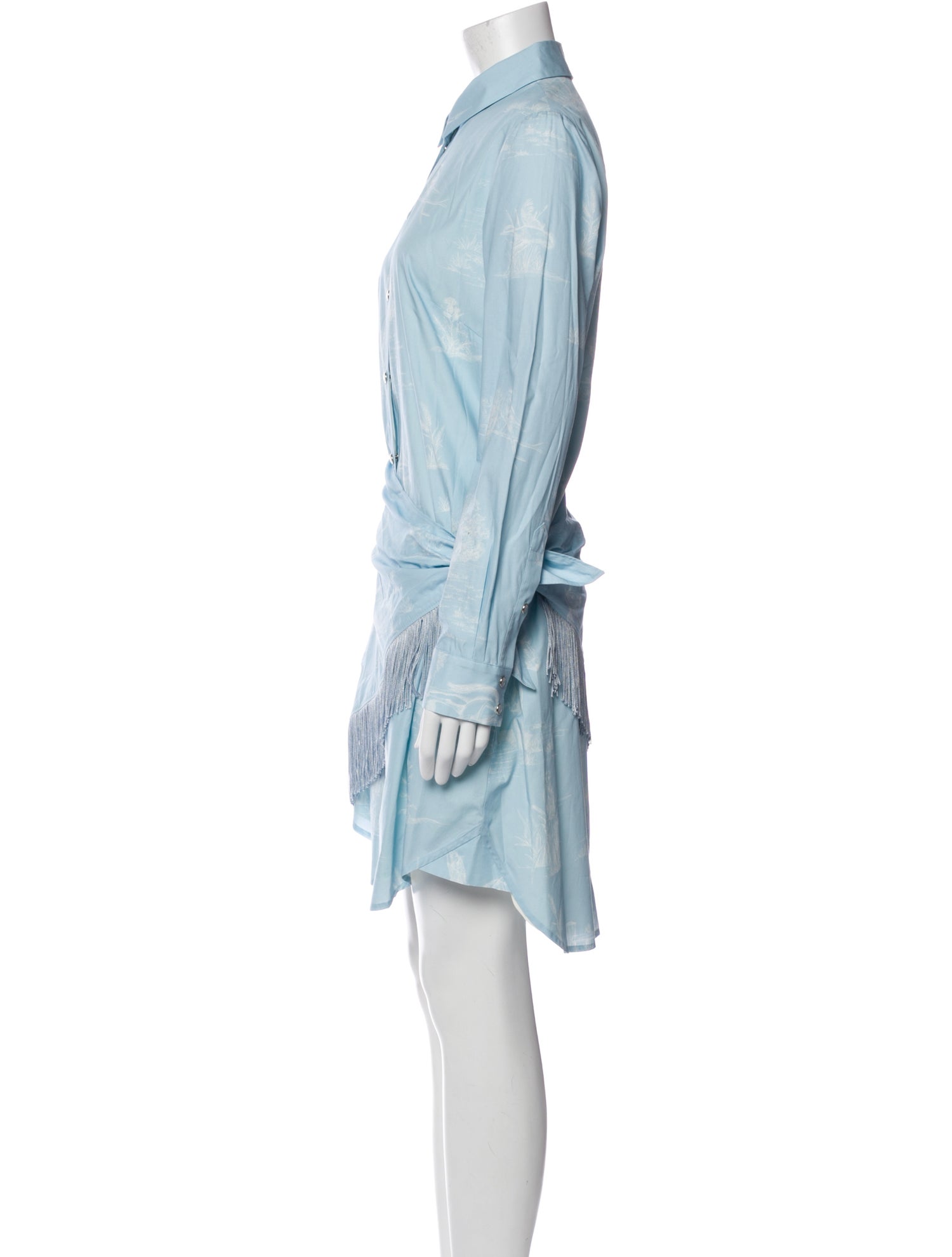 Lela Rose Printed Mini Dress