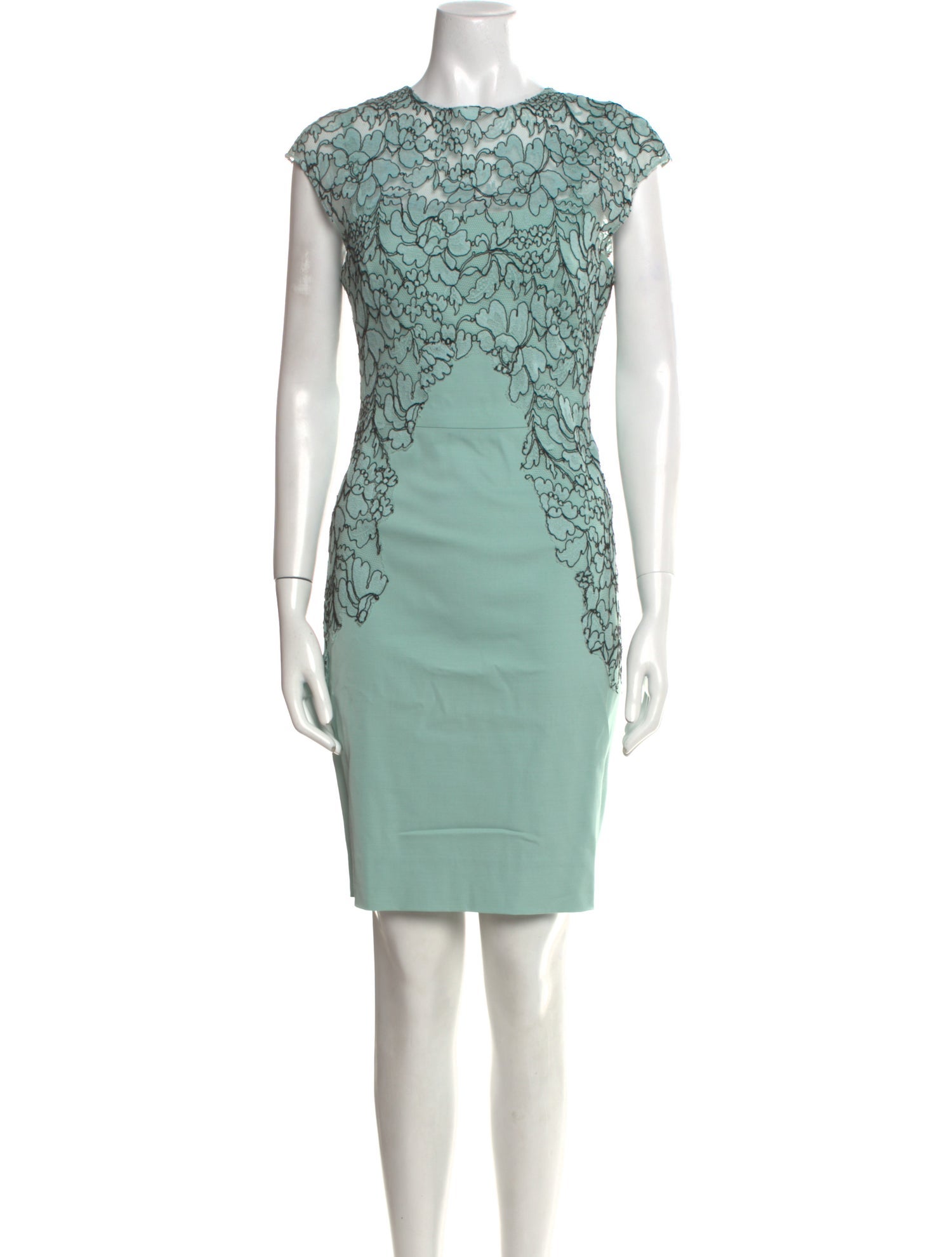 Lela Rose Nylon Knee-Length Dress