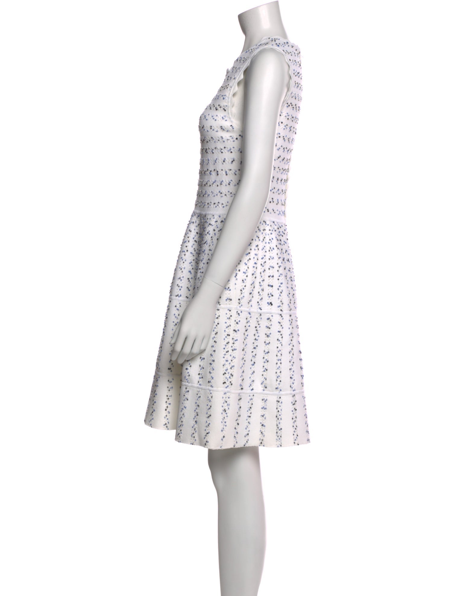 Lela Rose Printed Mini Dress