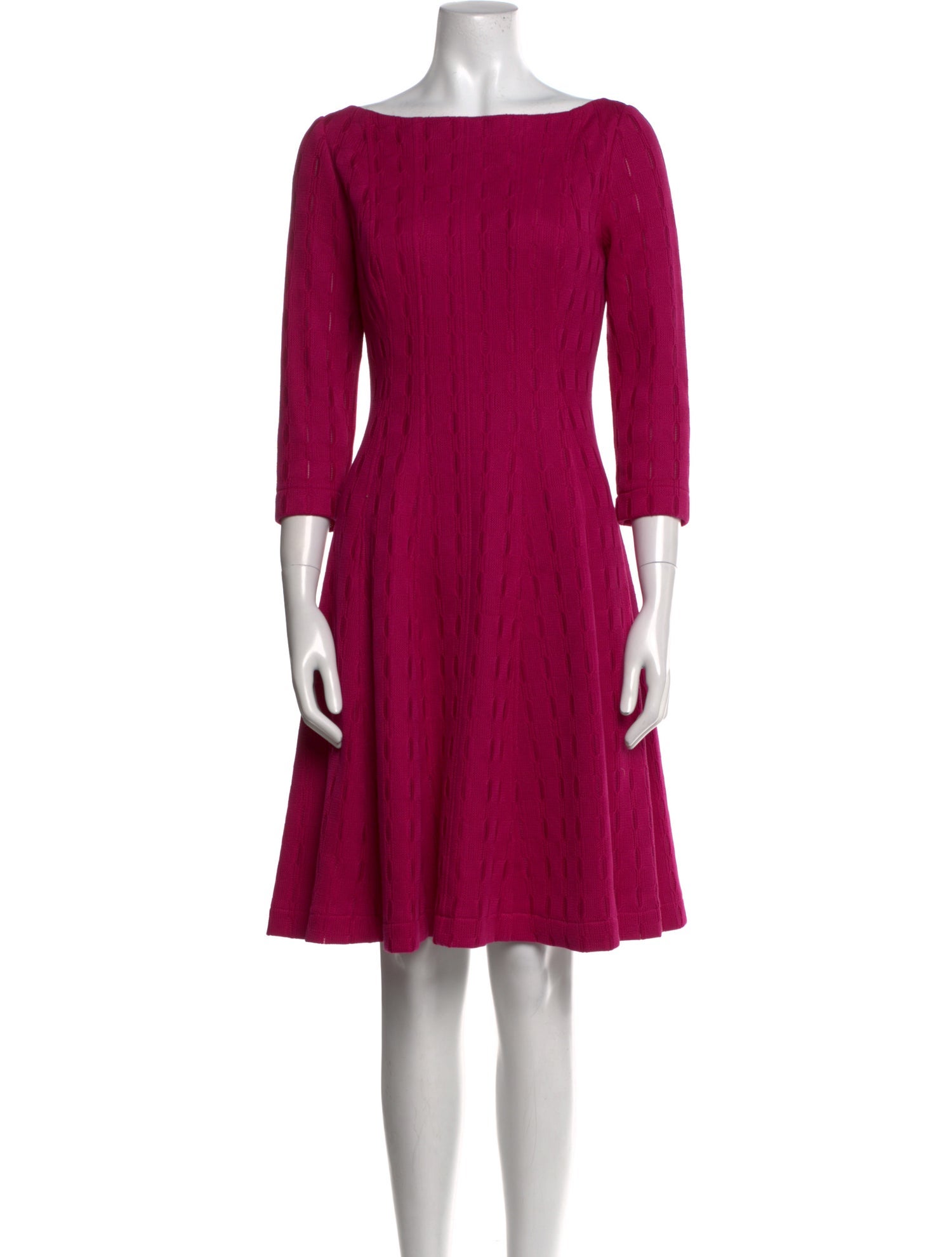 Lela Rose Wool Mini Dress