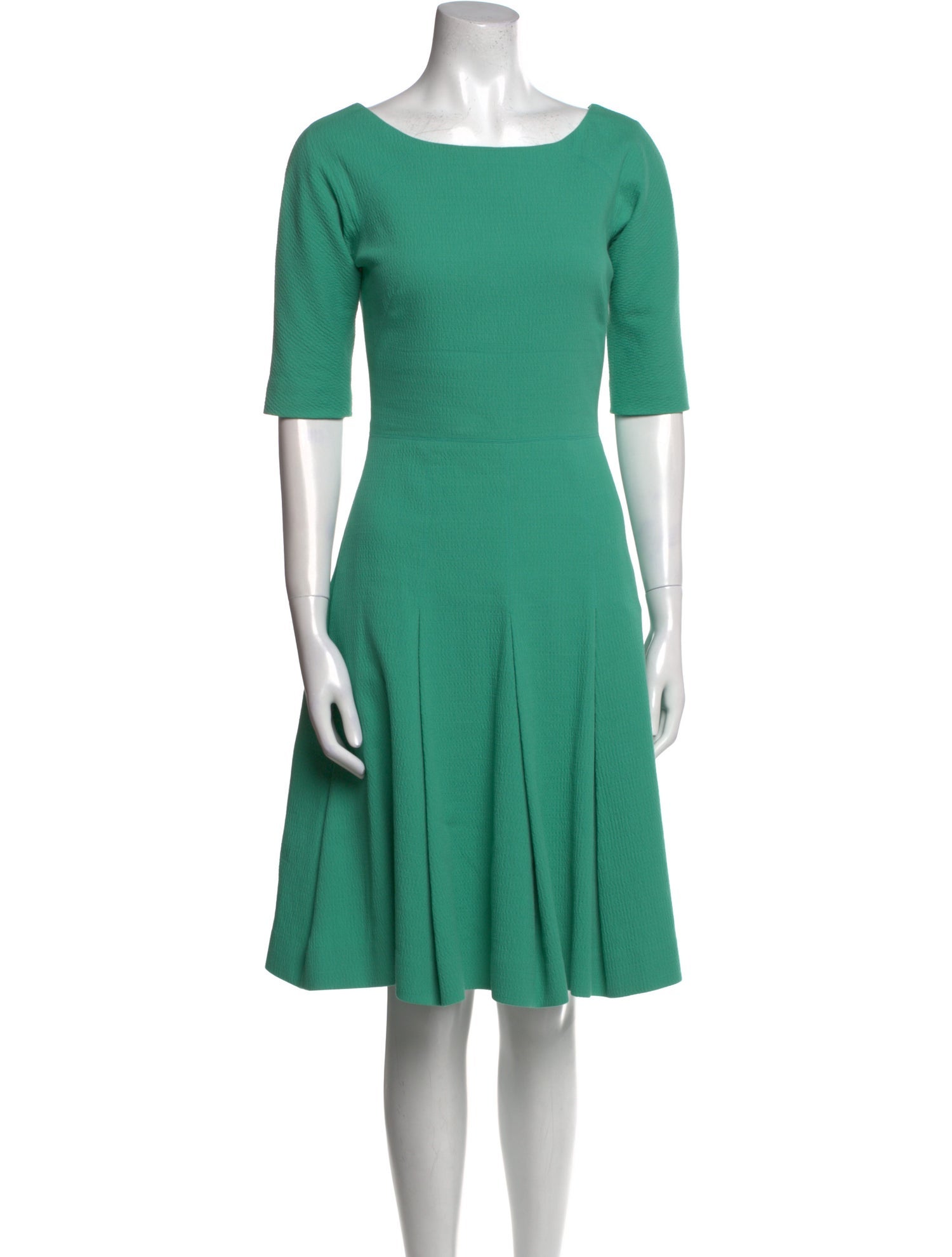 Lela Rose Silk Knee-Length Dress