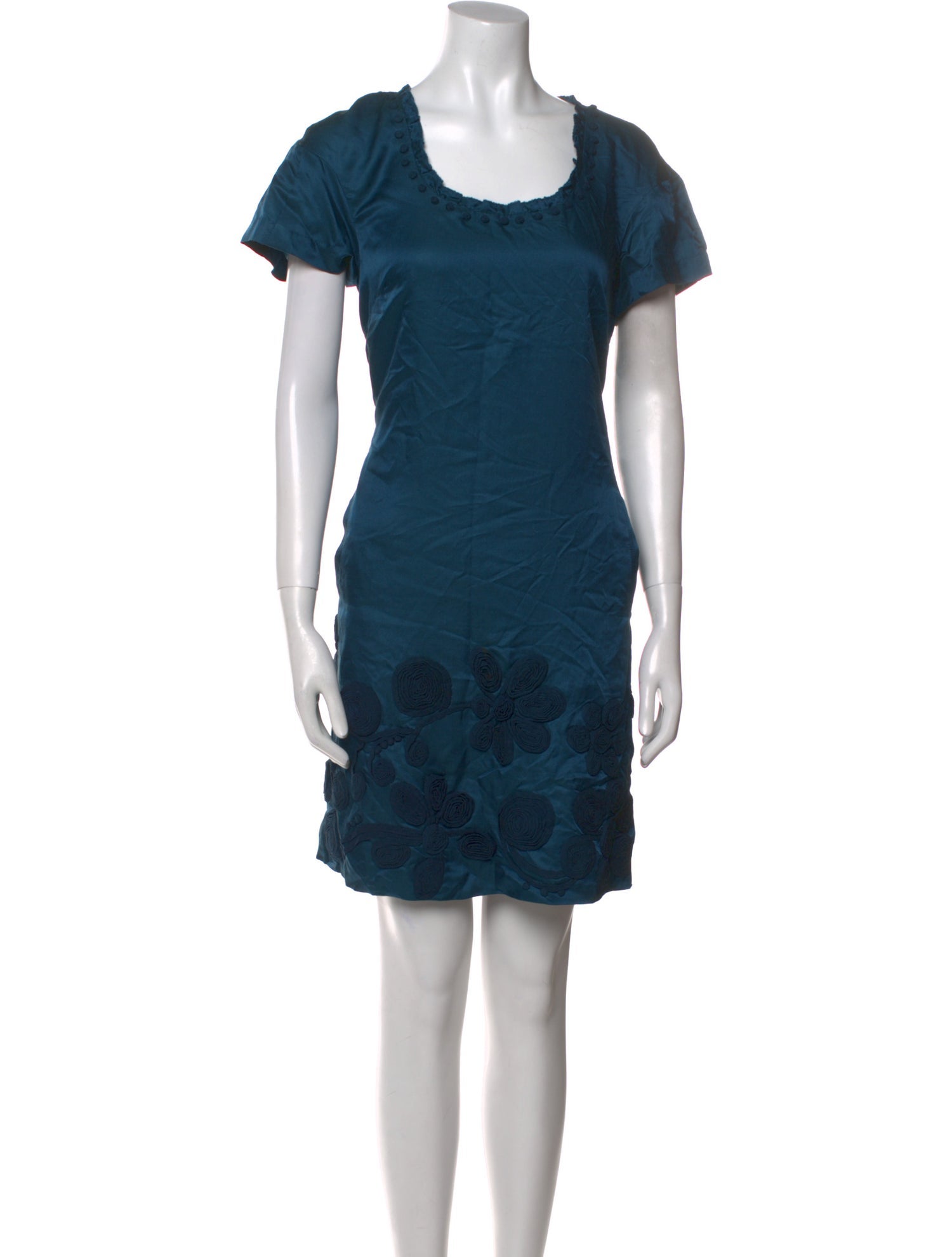 Lela Rose Silk Mini Dress