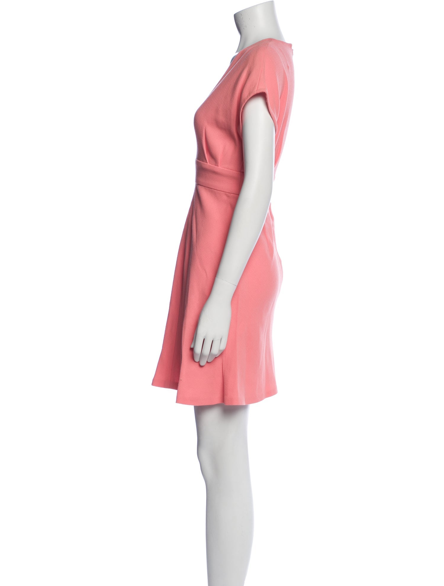 Lela Rose Wool Mini Dress