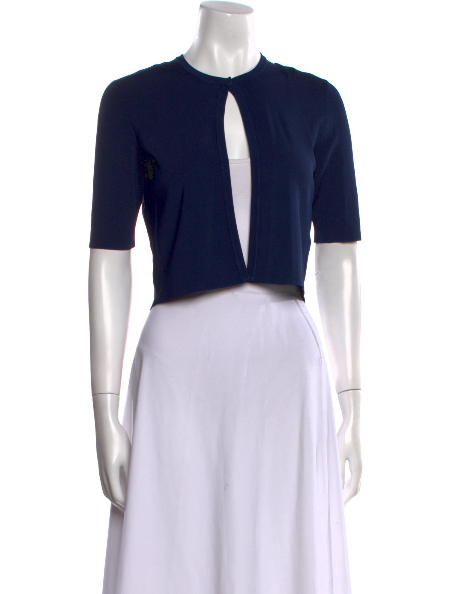 Lela Rose Crew Neck Sweater