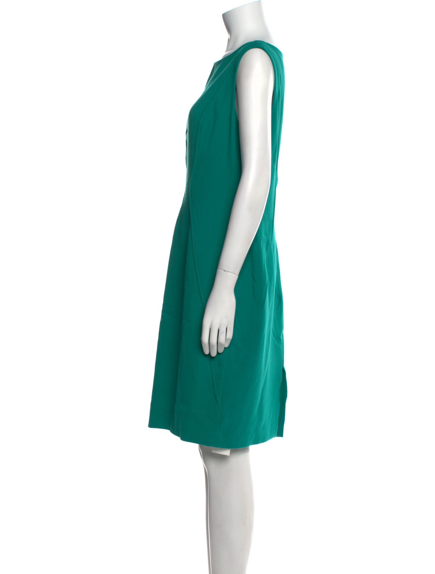 Lela Rose Bateau Neckline Knee-Length Dress