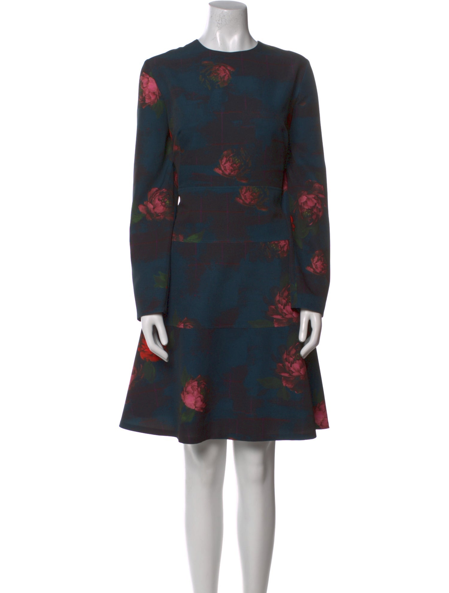 Lela Rose Printed Knee-Length Dress w/ Tags
