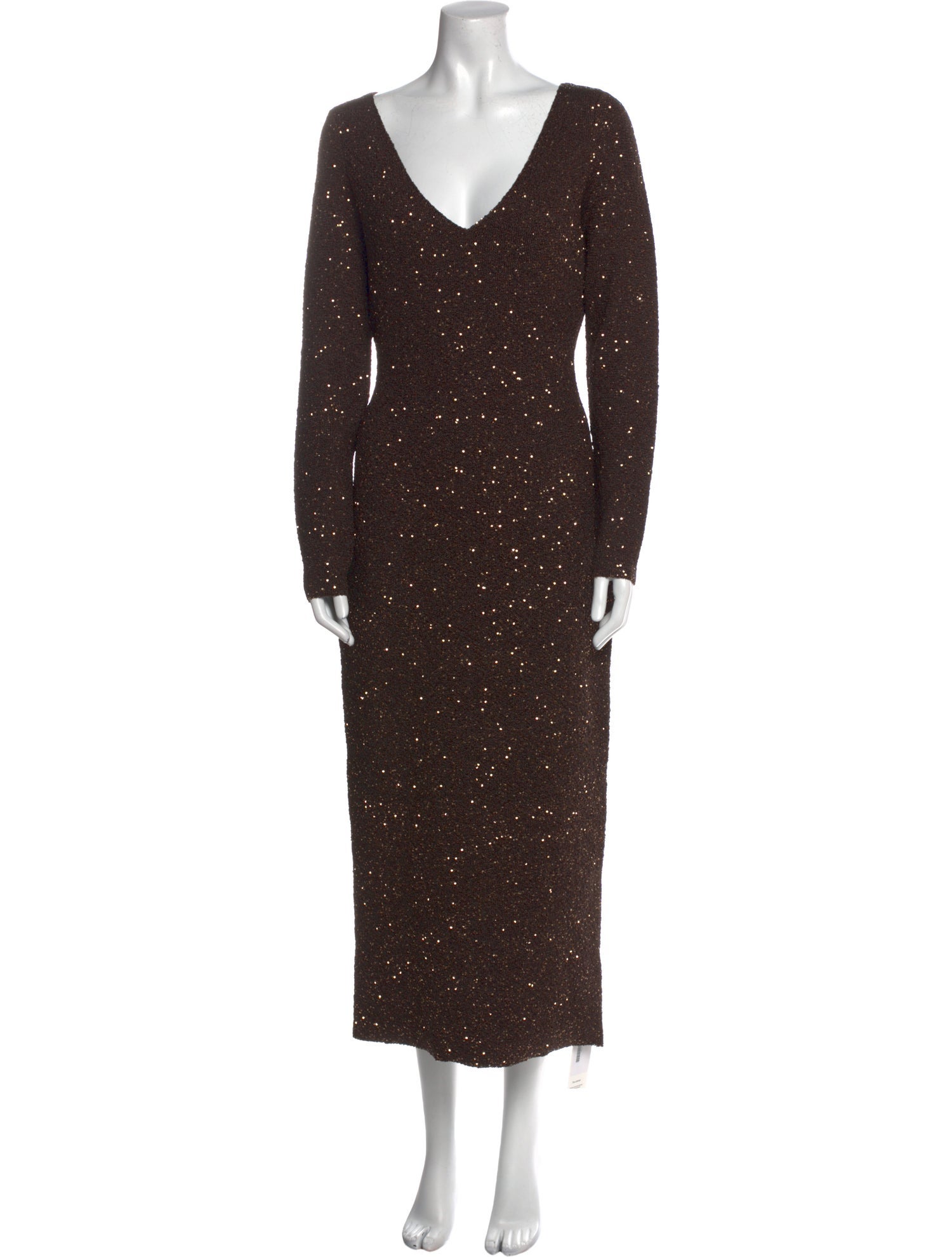 Lela Rose V-Neck Midi Length Dress w/ Tags