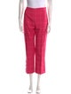 Lela Rose Plaid Print Straight Leg Pants