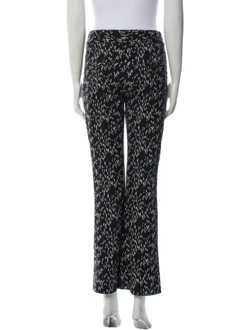 Lela Rose Printed Wide Leg Pants
