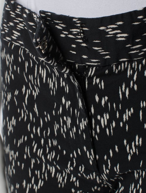 Lela Rose Printed Wide Leg Pants