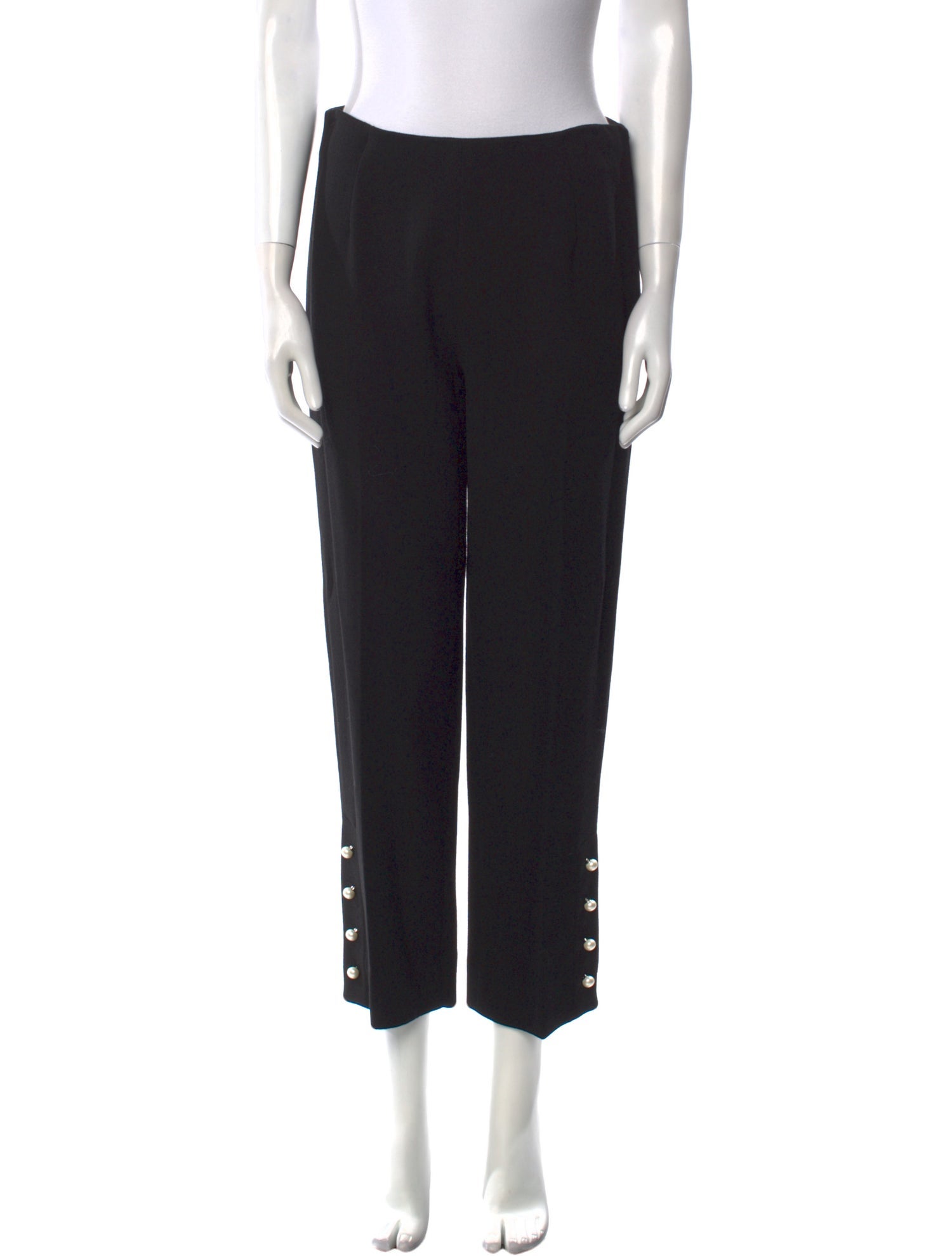 Lela Rose Wool Straight Leg Pants w/ Tags