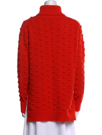 Lela Rose Wool Turtleneck Sweater