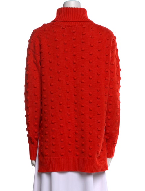 Lela Rose Wool Turtleneck Sweater