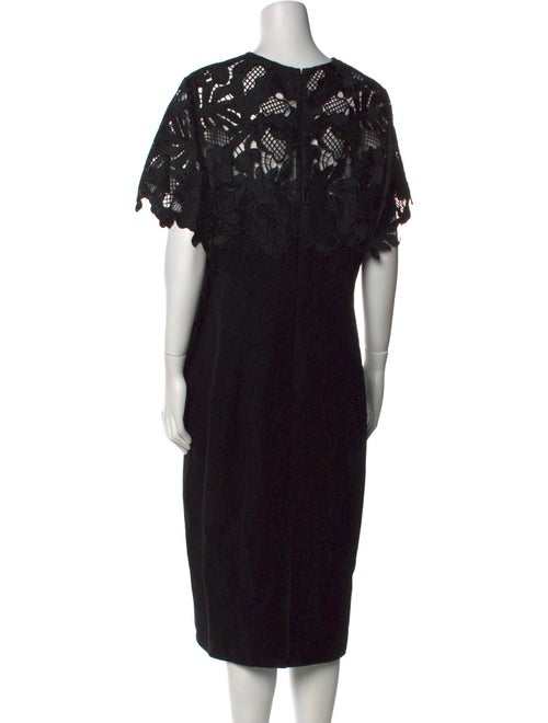 Lela Rose Printed Midi Length Dress w/ Tags