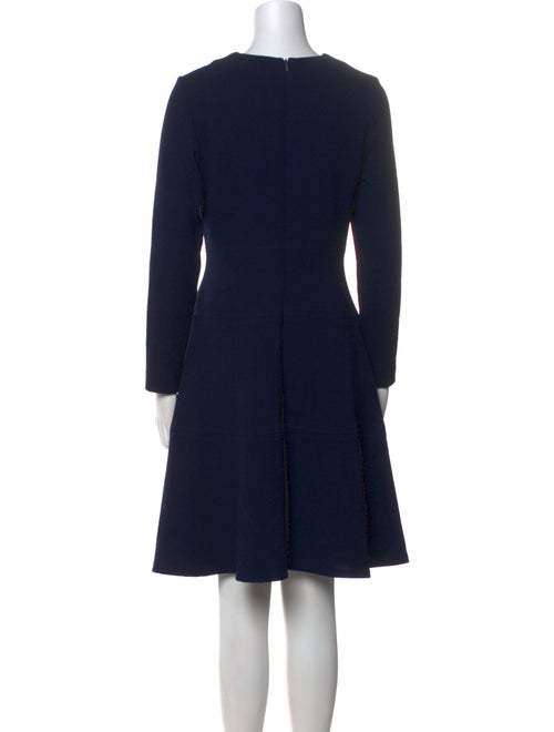 Lela Rose Virgin Wool Knee-Length Dress