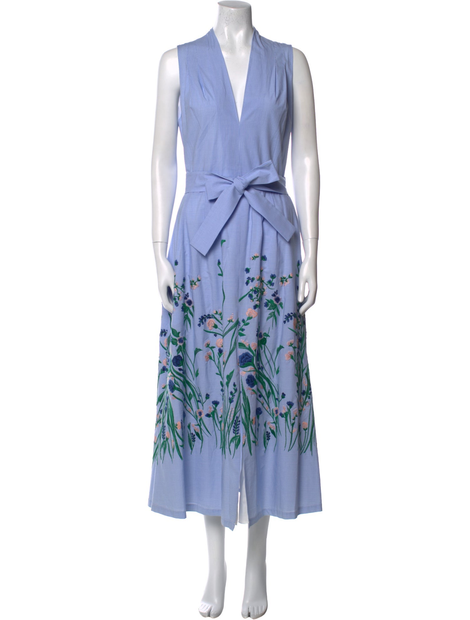 Lela Rose V-Neck Long Dress w/ Tags