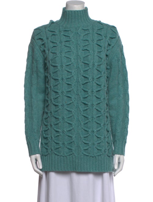 Lela Rose Wool Turtleneck Sweater