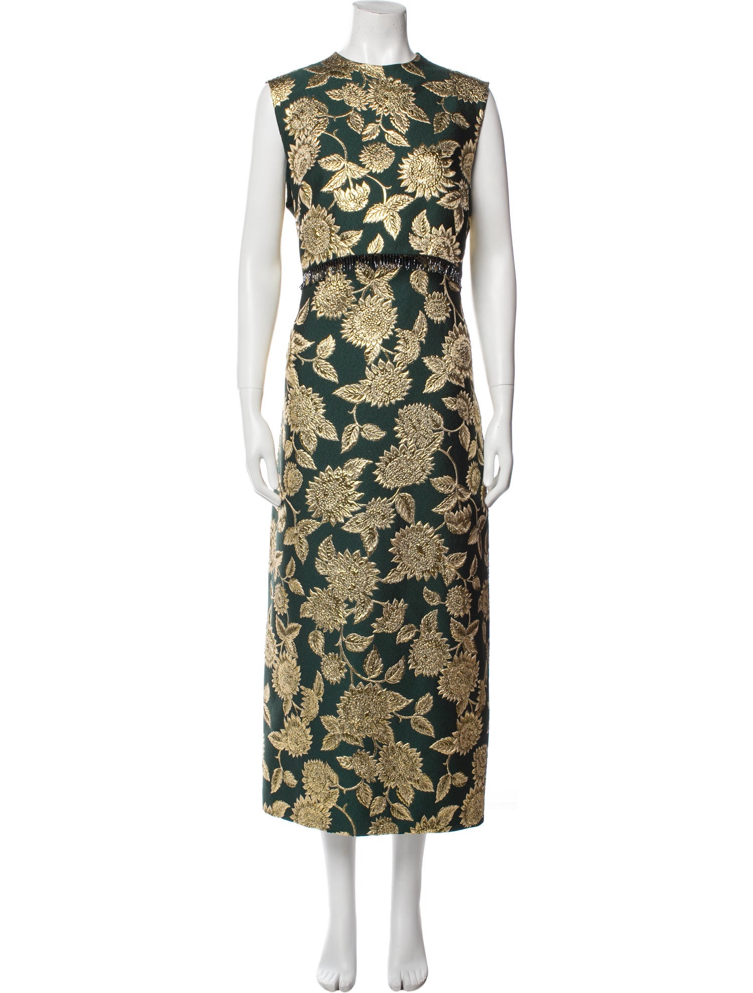 Lela Rose Floral Print Long Dress w/ Tags