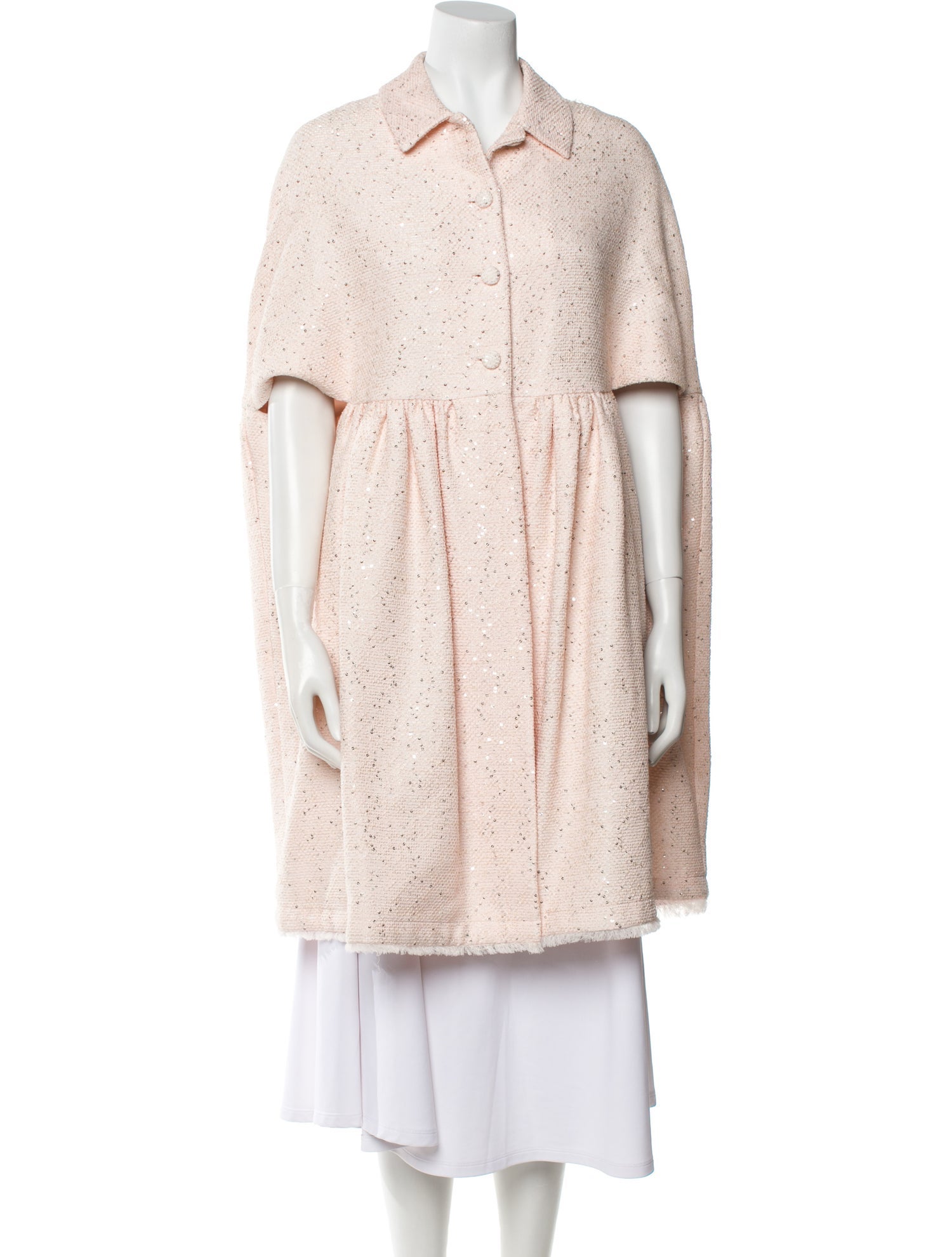 Lela Rose Patterned Cape