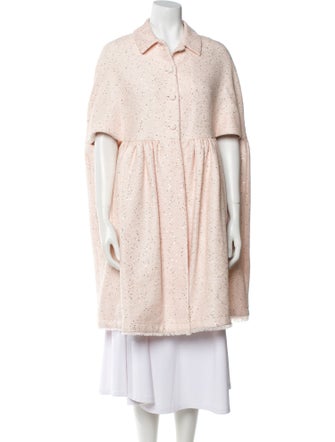 Lela Rose Patterned Cape