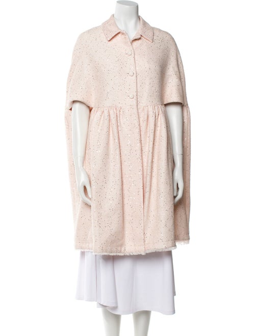 Lela Rose Patterned Cape