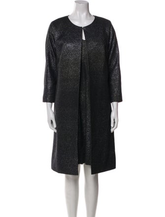 Lela Rose Silk Dress Set