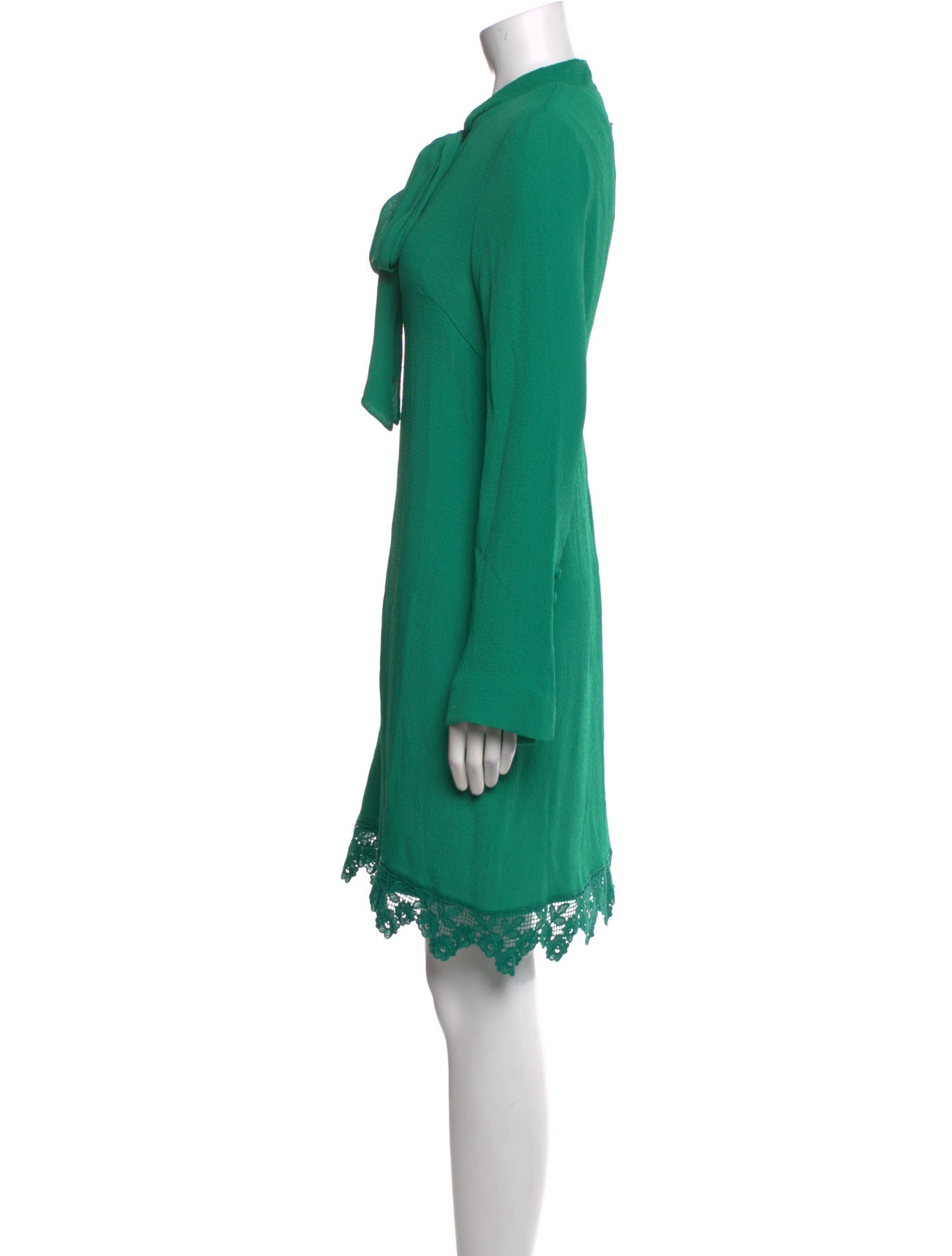 Lela Rose Crew Neck Knee-Length Dress w/ Tags