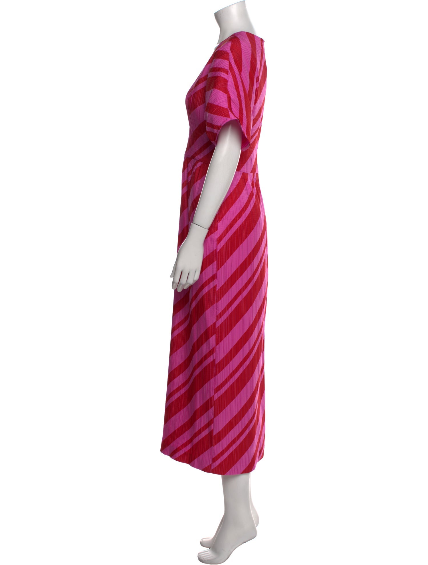 Lela Rose Striped Long Dress w/ Tags