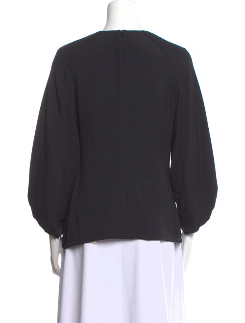 Lela Rose Scoop Neck Sweater