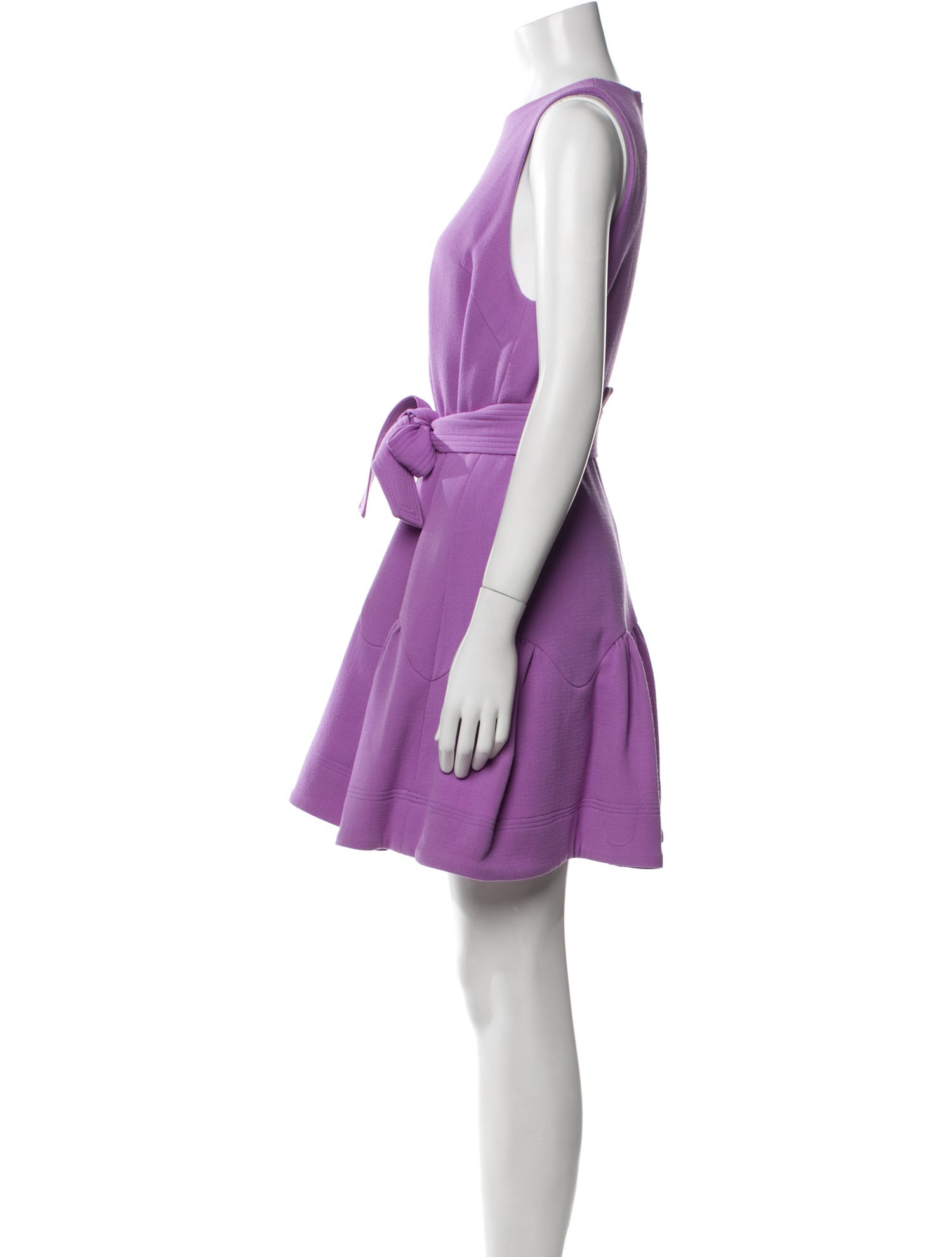 Lela Rose Wool Mini Dress