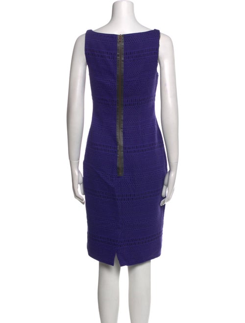 Lela Rose Wool Knee-Length Dress