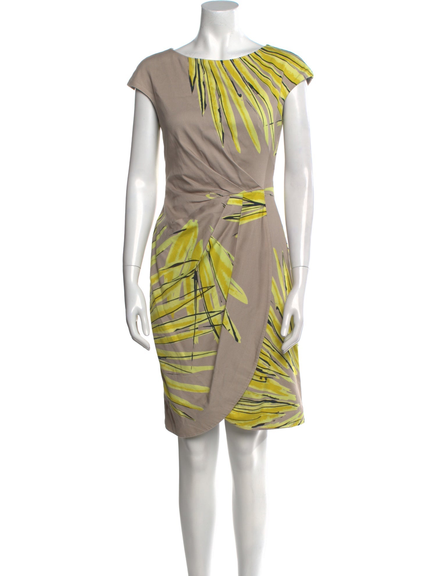 Lela Rose Wool Mini Dress