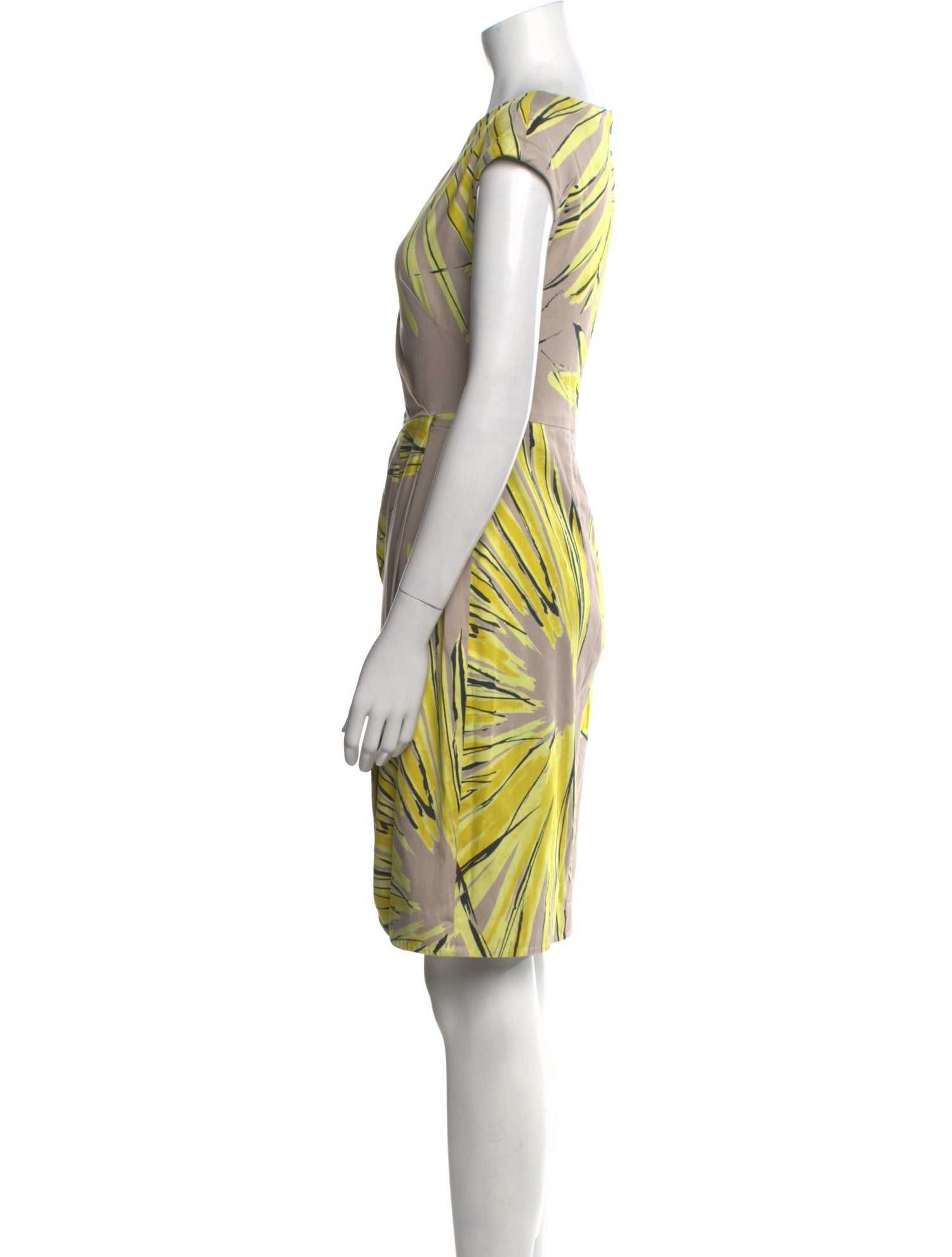 Lela Rose Wool Mini Dress