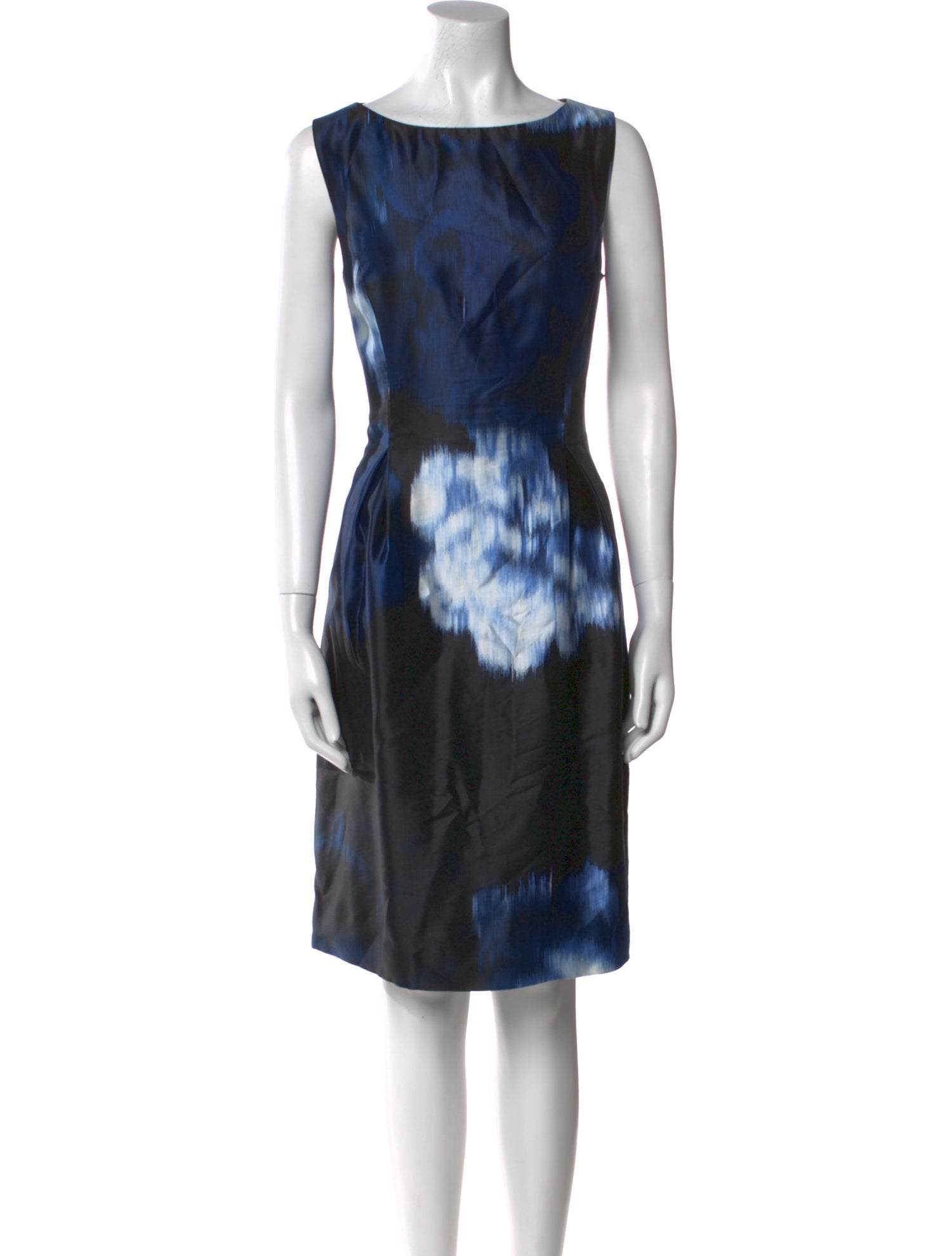 Lela Rose Silk Knee-Length Dress