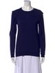 Lela Rose Wool Crew Neck Sweater