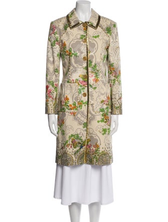 Lela Rose Floral Print Jacket
