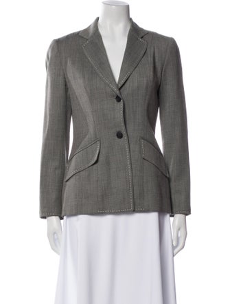 Lela Rose Wool Blazer