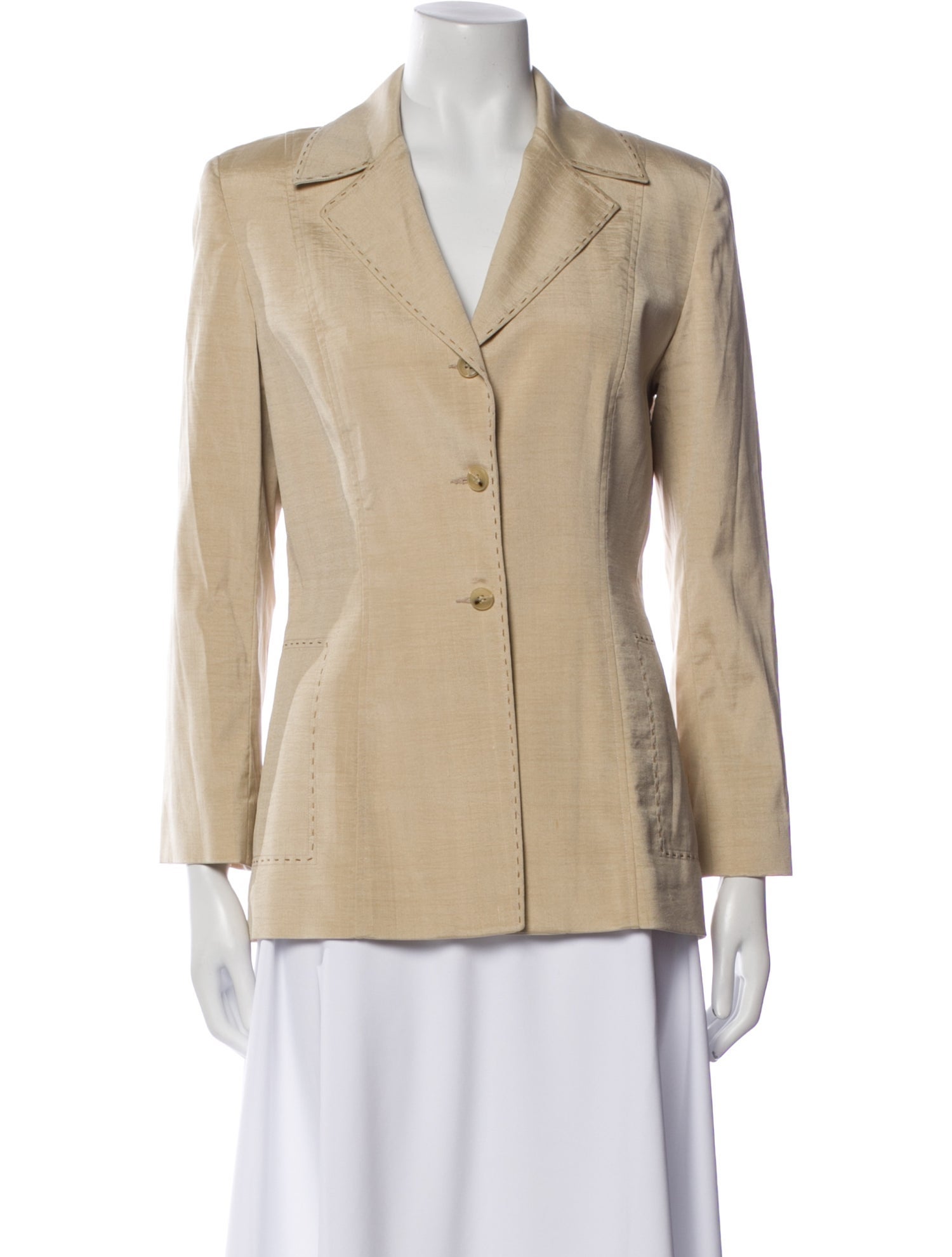 Lela Rose Silk Blazer