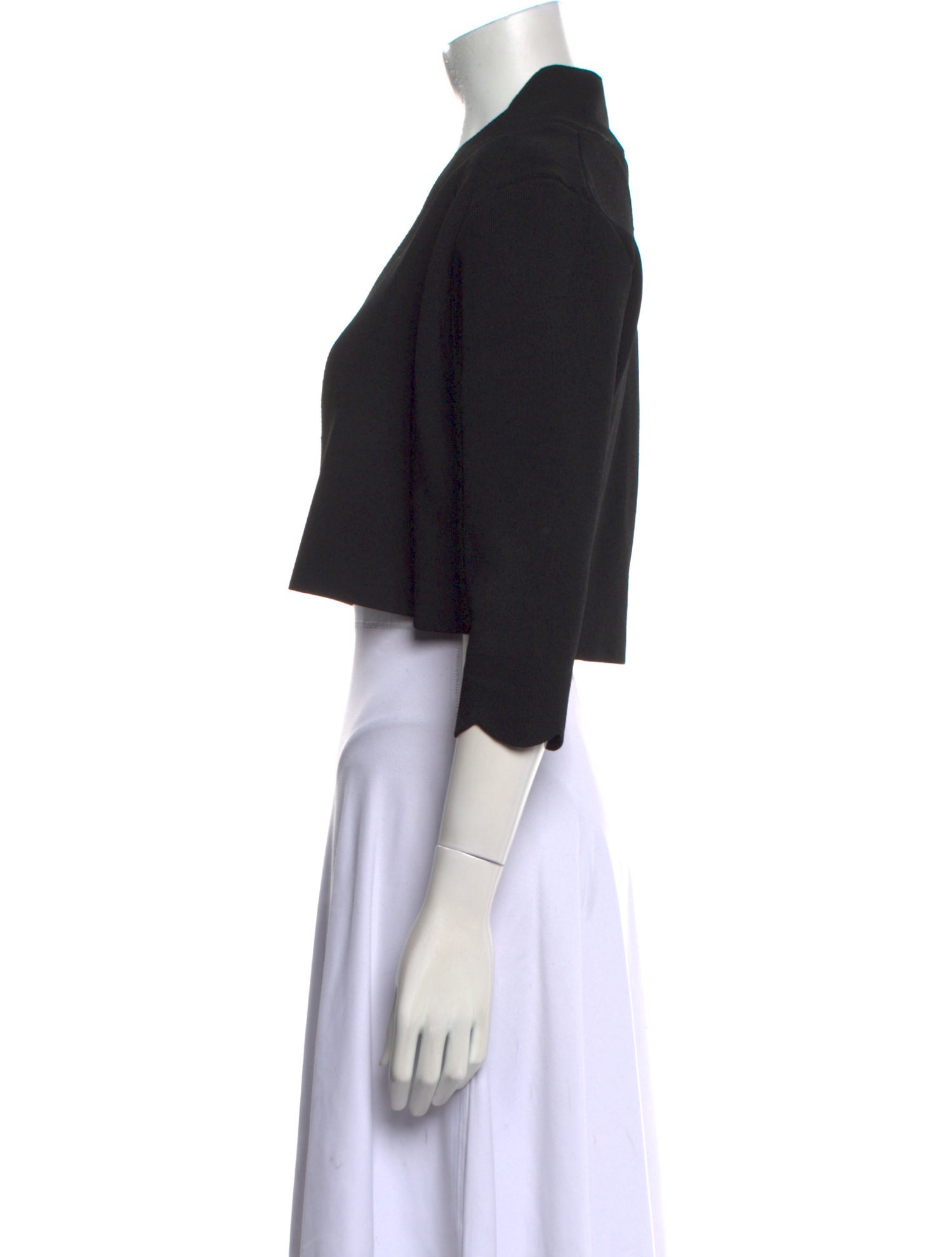 Lela Rose Open Front Sweater