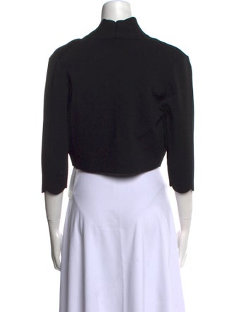 Lela Rose Open Front Sweater