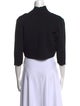 Lela Rose Open Front Sweater