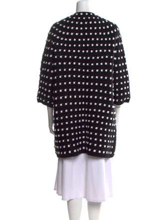 Lela Rose Wool Printed Sweater