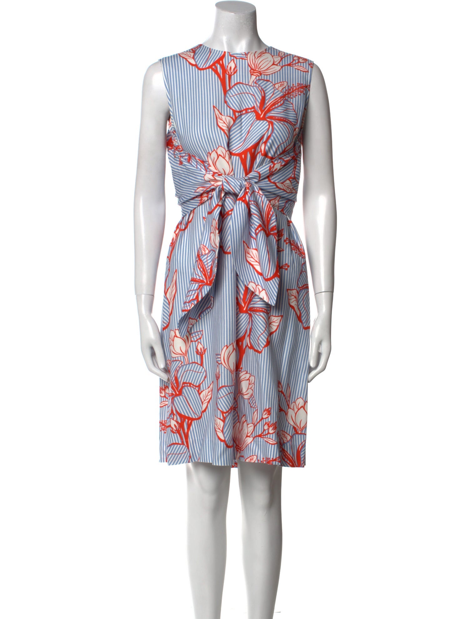 Lela Rose Printed Knee-Length Dress