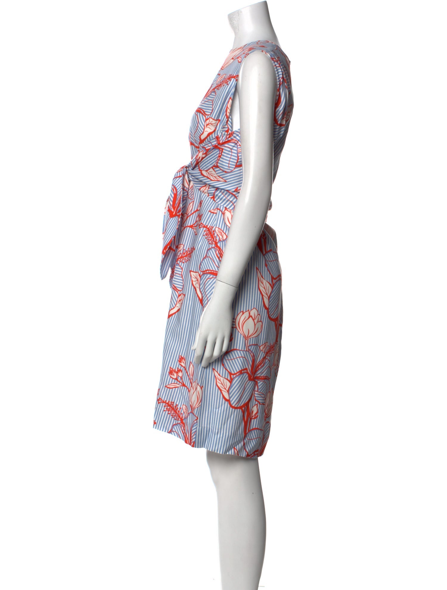 Lela Rose Printed Knee-Length Dress